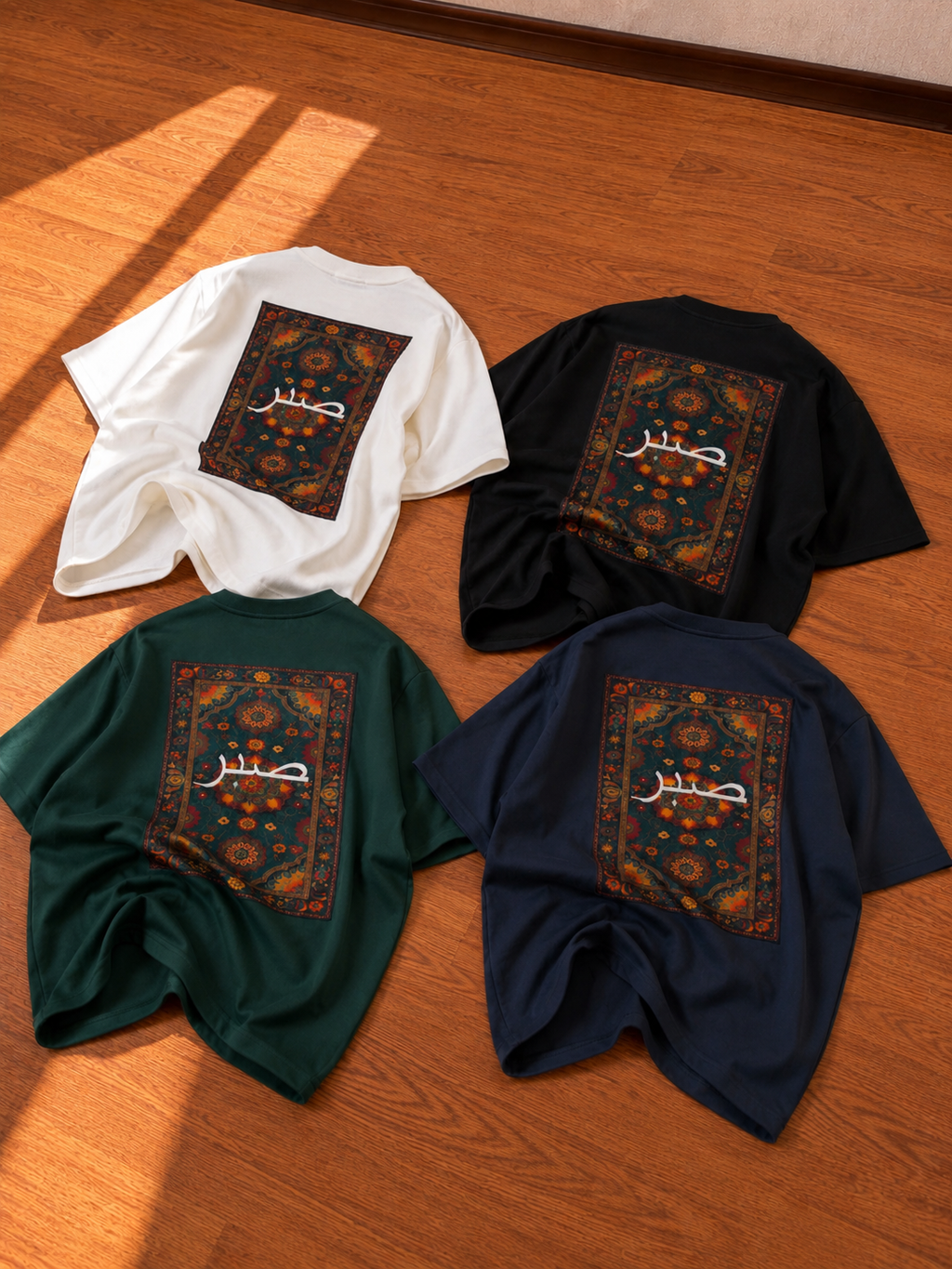 'SABAR' GRAPHIC OVERSIZE T-SHIRT