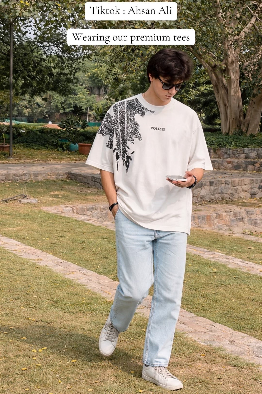 SIDE WORKING POLIZIE GRAPHIC TEES
