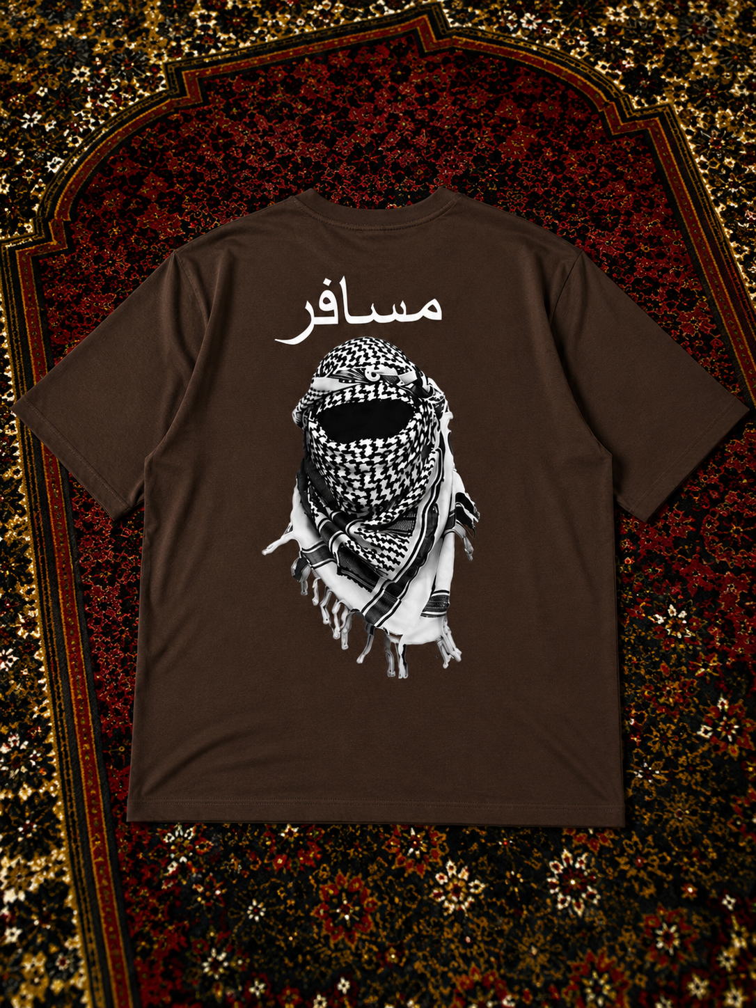 “MUSAFIR” Graphic Oversize Tees