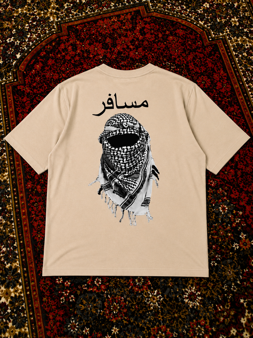 “MUSAFIR” Graphic Oversize Tees