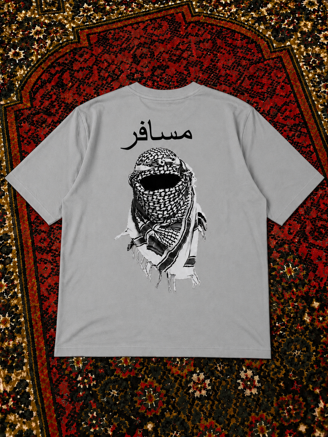 “MUSAFIR” Graphic Oversize Tees