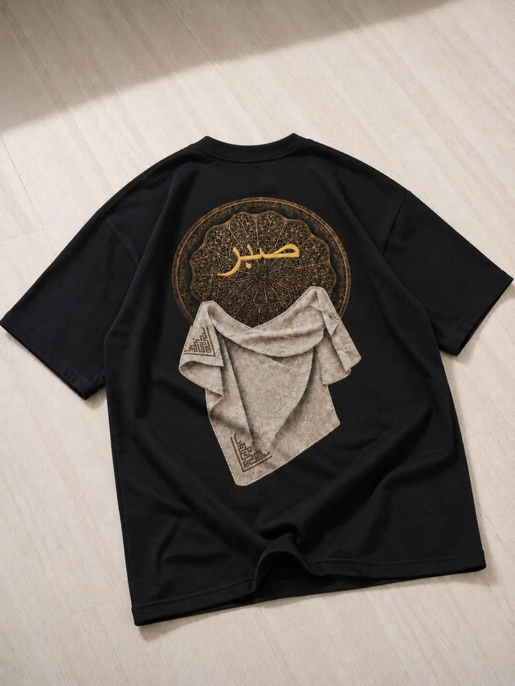 “SABAR “ GRAPHIC OVERSIZE TSHIRT