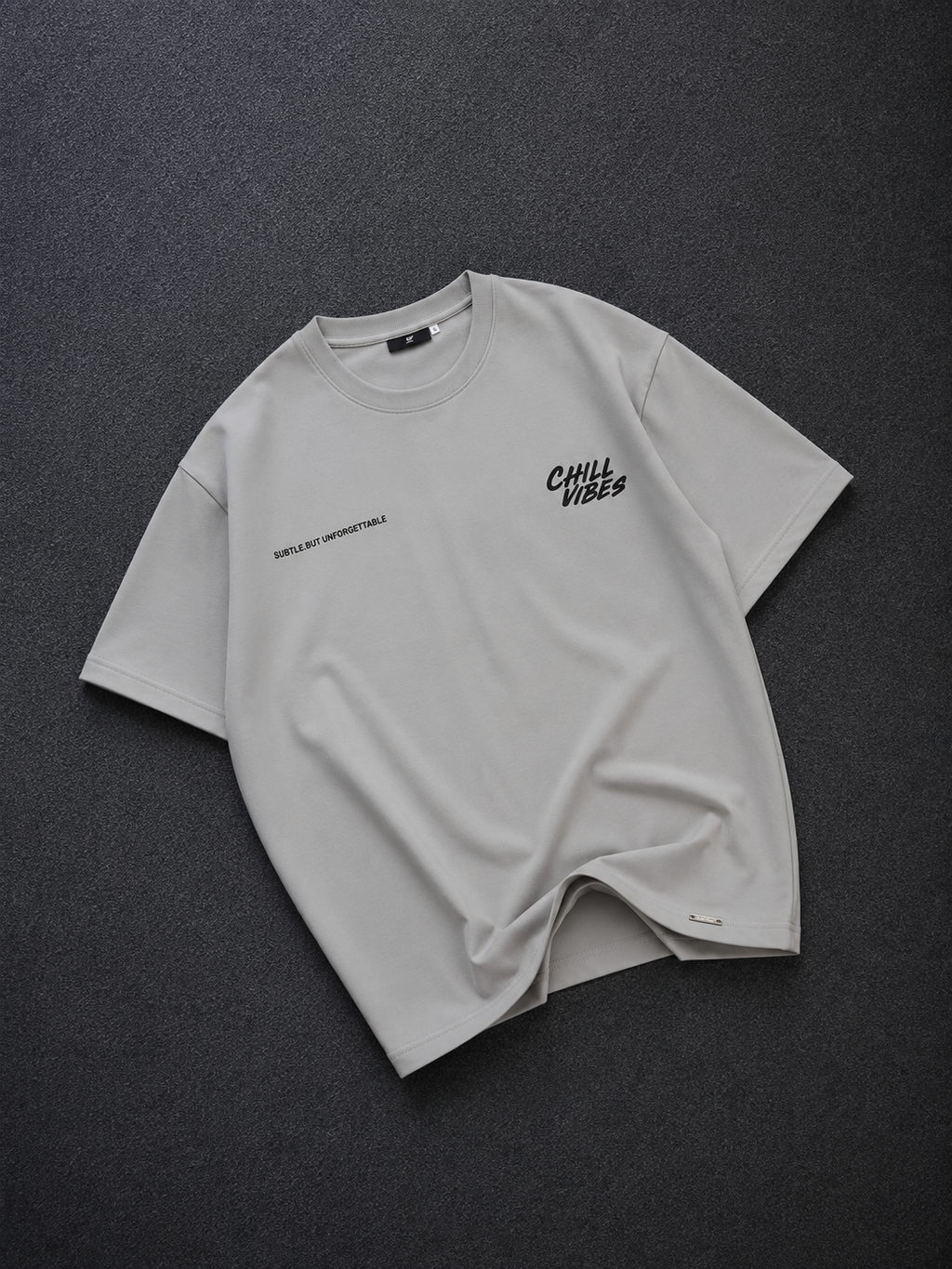 Chill Vibes Oversized Graphic T-Shirt