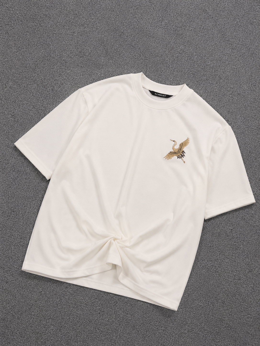 BACK WING CREST OVERSIZE TEE-SHIRT