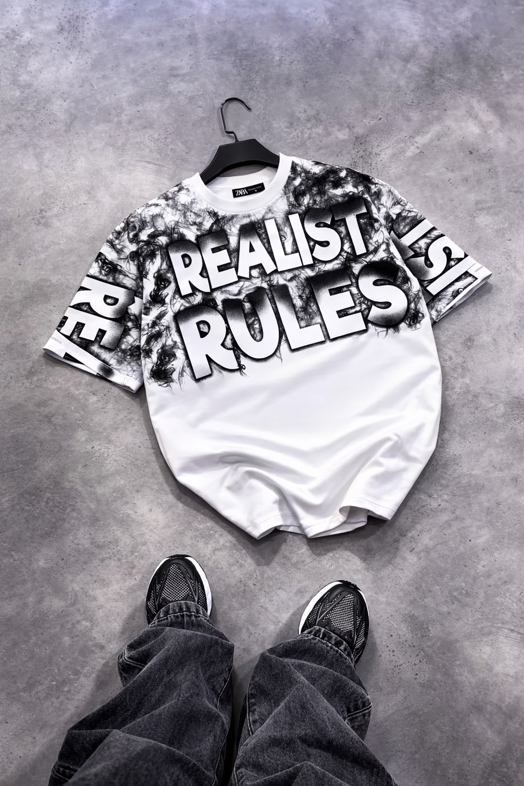 STREET SMOKE GRAPHIC TEE