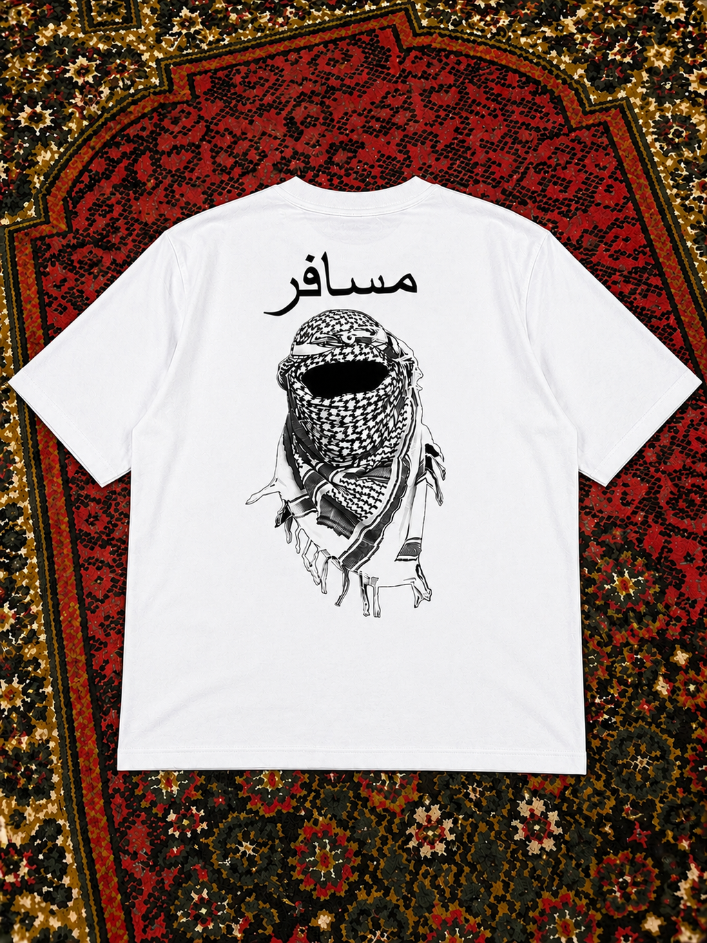 “MUSAFIR” Graphic Oversize Tees