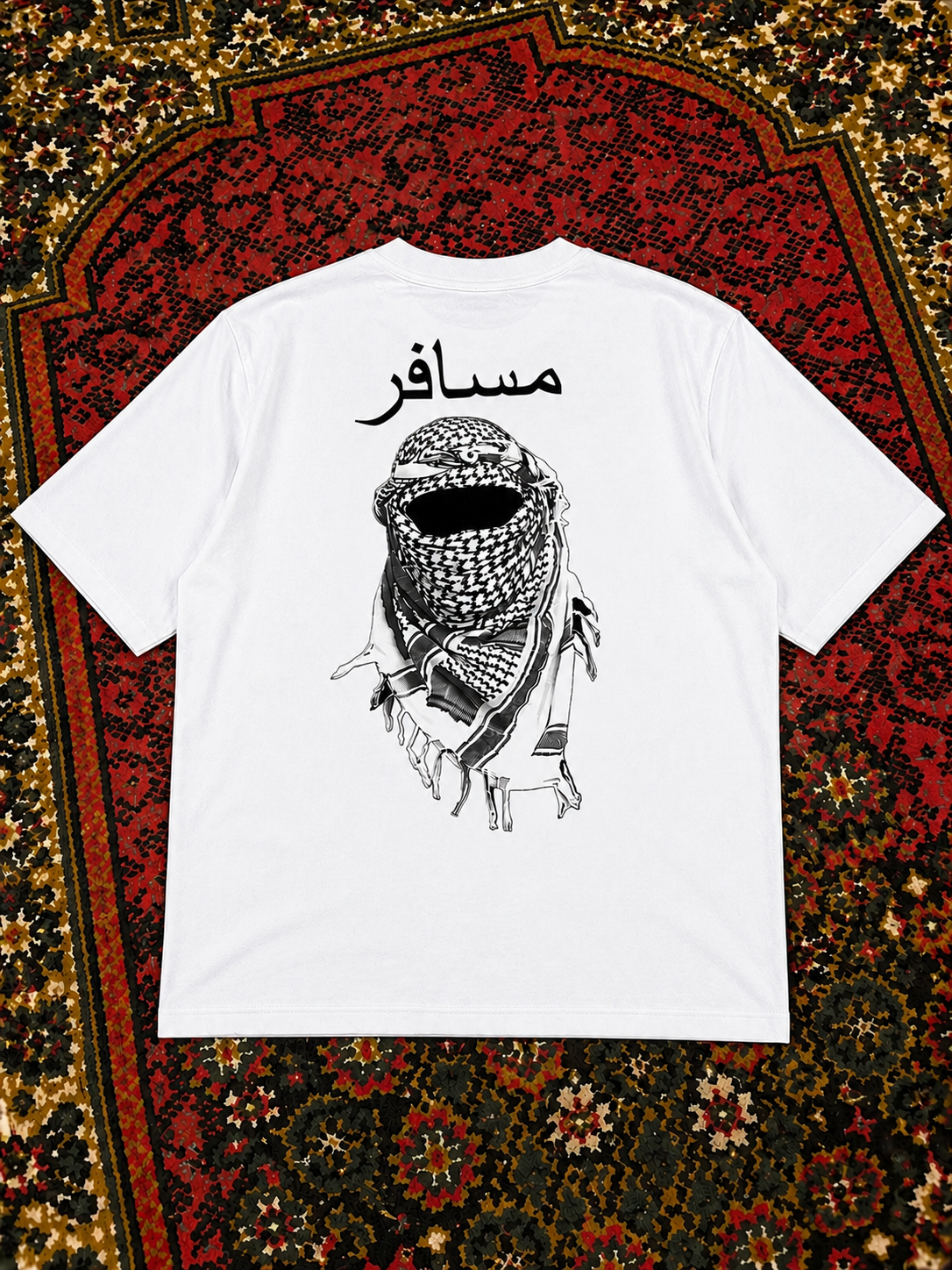 “MUSAFIR” Graphic Oversize Tees