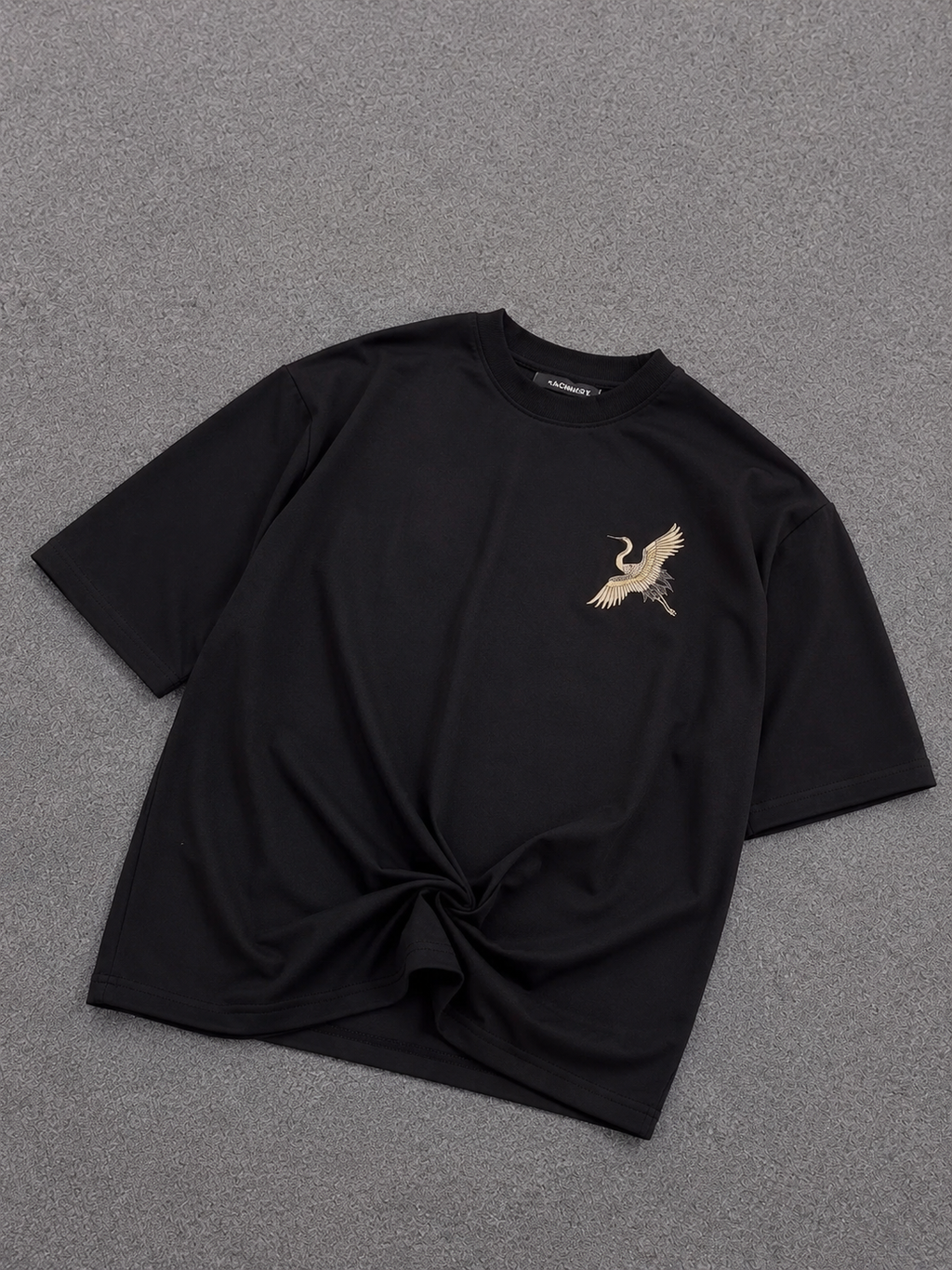 BACK WING CREST OVERSIZE TEE-SHIRT