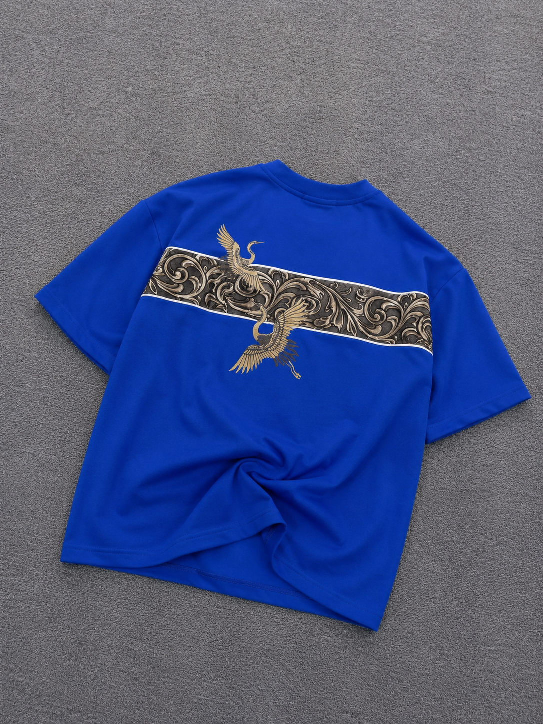 BACK WING CREST OVERSIZE TEE-SHIRT