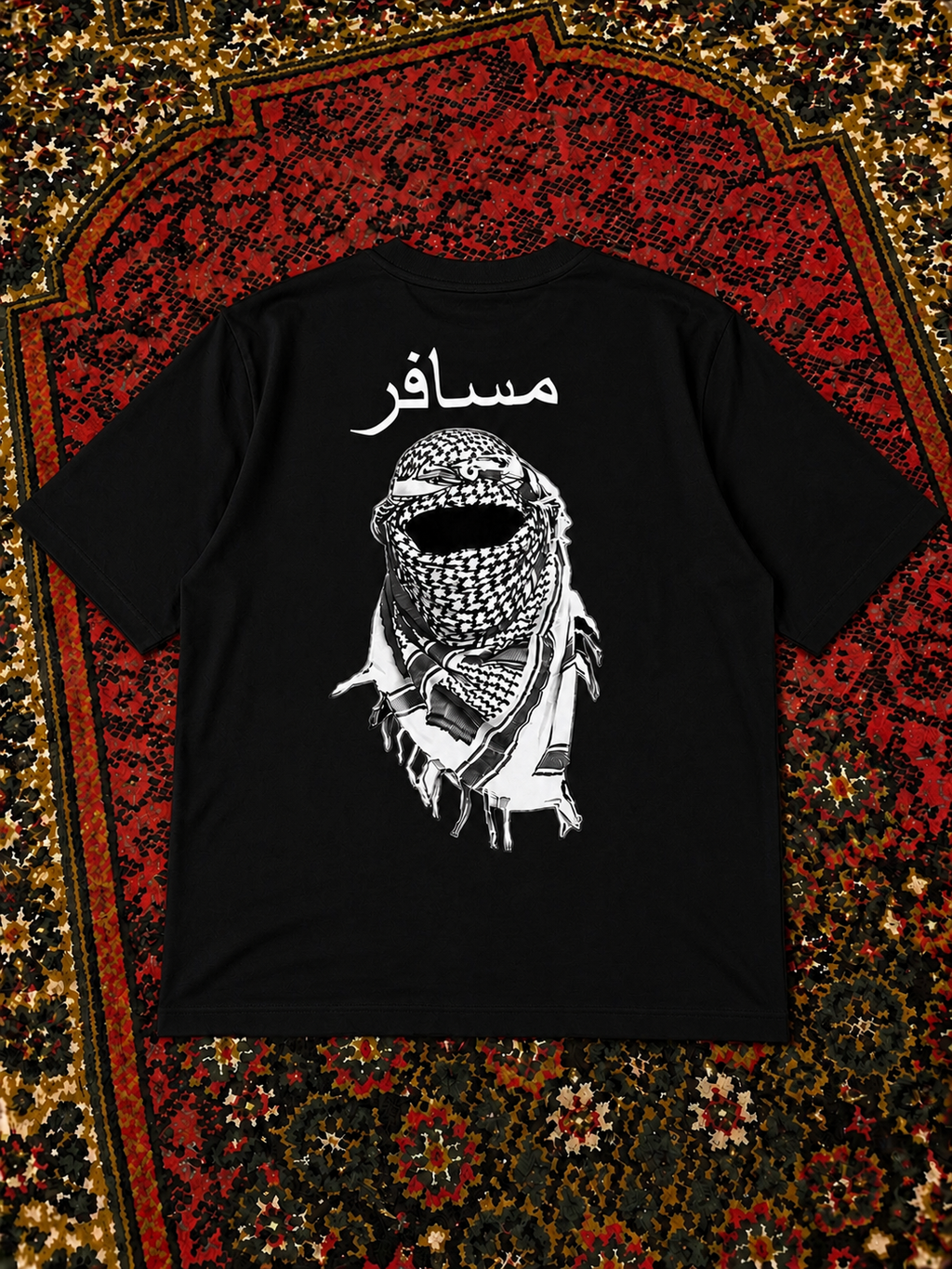 “MUSAFIR” Graphic Oversize Tees