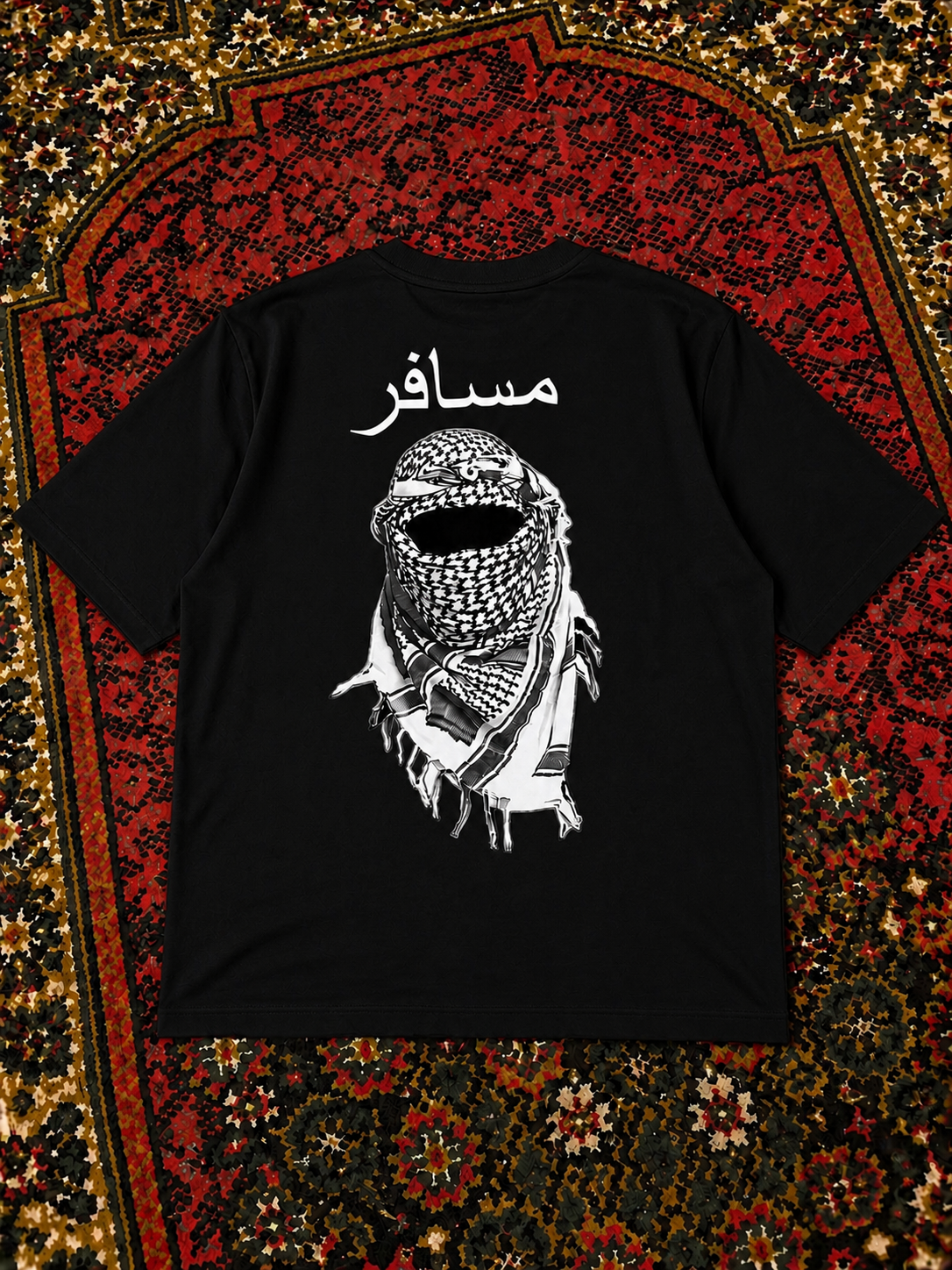 “MUSAFIR” Graphic Oversize Tees