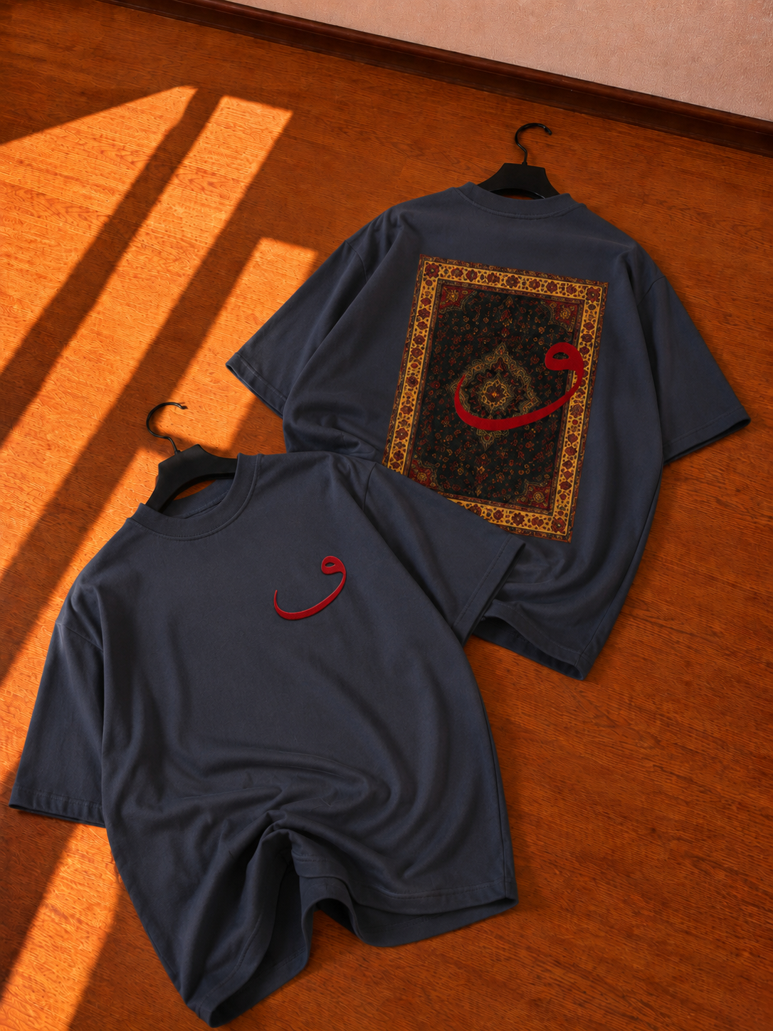 ARABIC CALLIGRAPHIC OVER SIZE GRAPHIC TEE