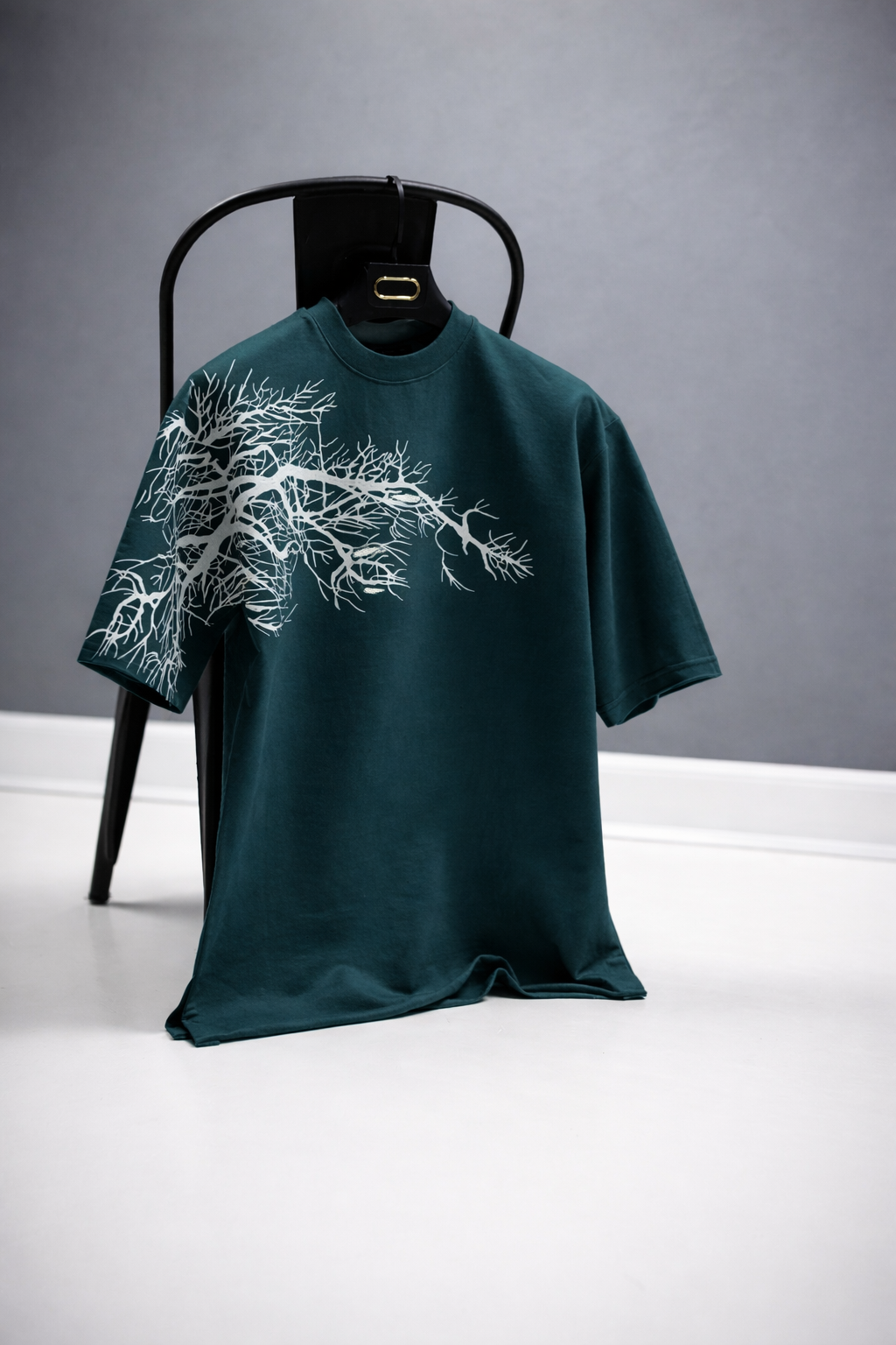 TREE GRAPHIC OVERSIZED BAGGY FIT TEES FOR MENS