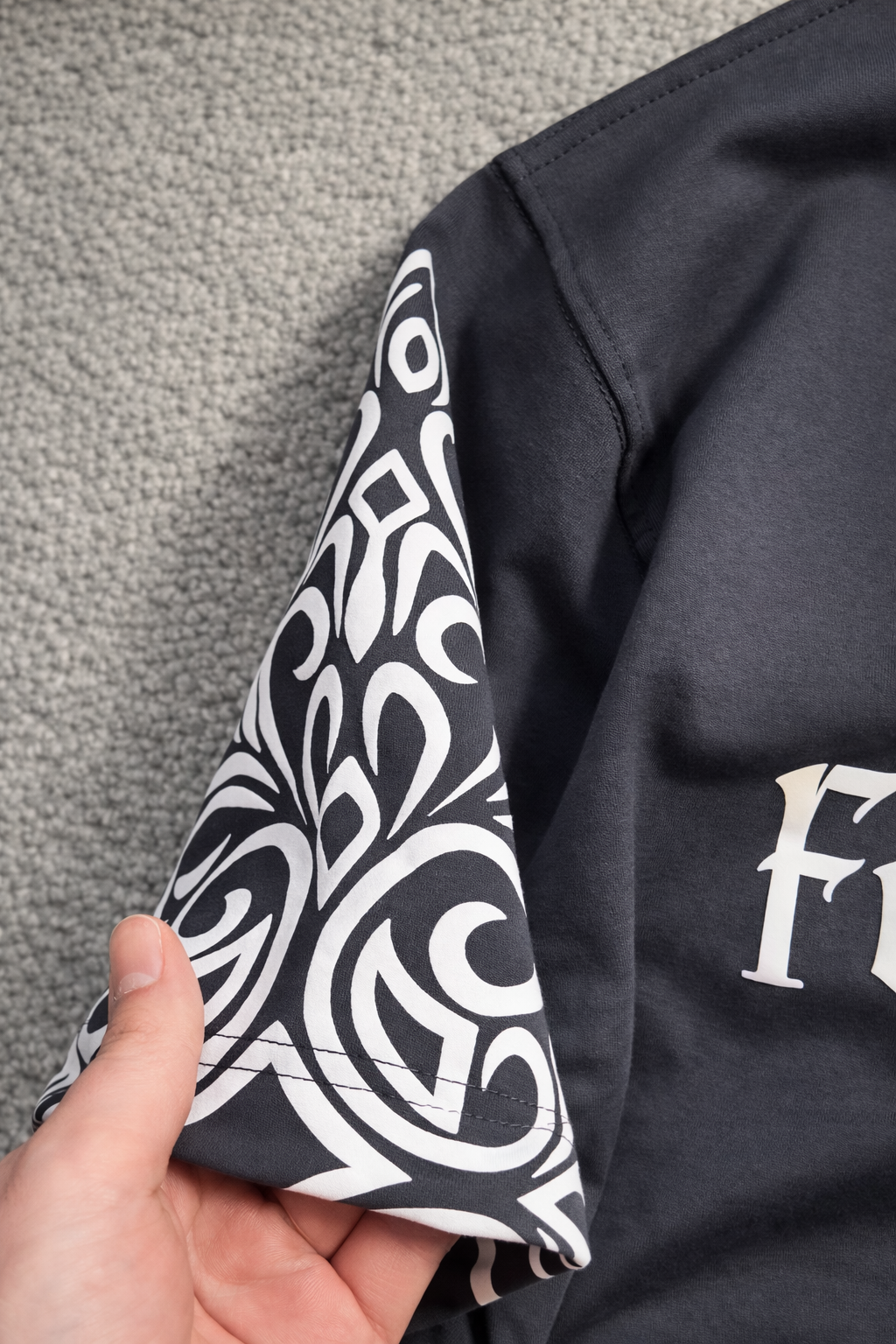 “FAR FROM BASIC “ GRAPHIC OVERSIZED TEES