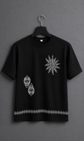 Aesthetic Line Art Oversize Tee