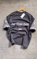 “FAR FROM BASIC “ GRAPHIC OVERSIZED TEES