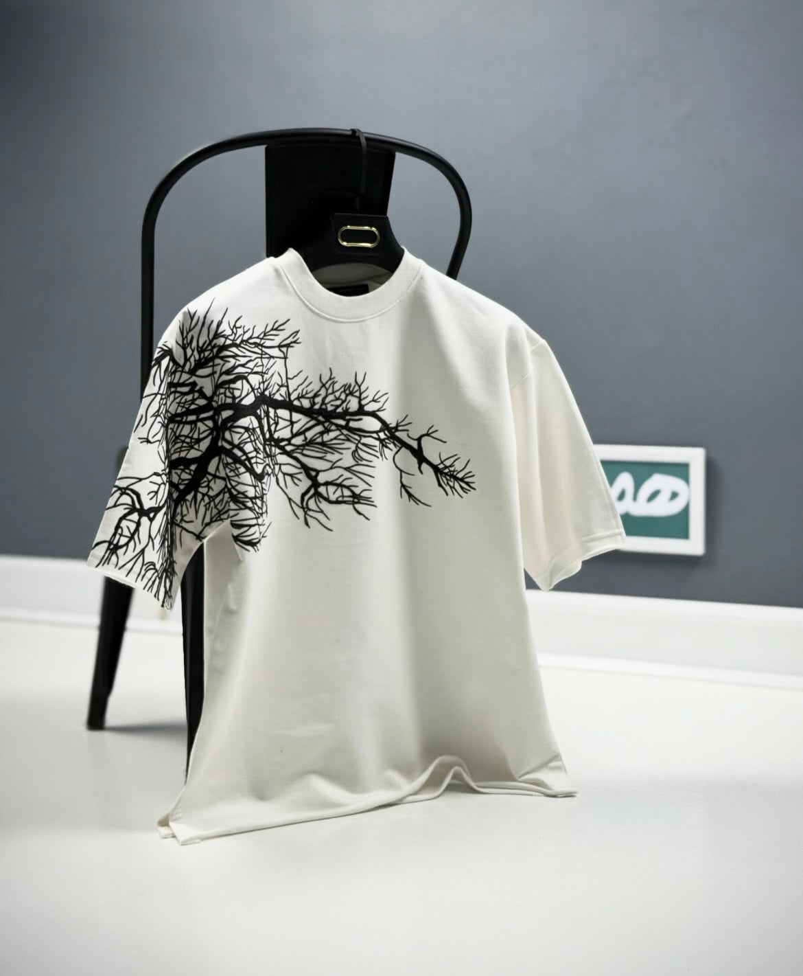 TREE GRAPHIC OVERSIZED BAGGY FIT TEES FOR MENS