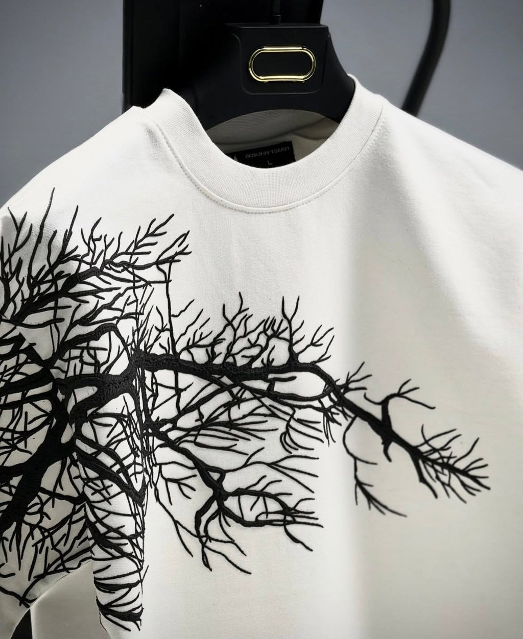 TREE GRAPHIC OVERSIZED BAGGY FIT TEES FOR MENS